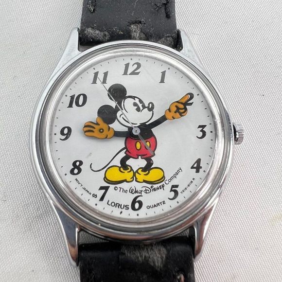 Lorus Other - Men's Vintage MICKEY MOUSE by LORUS "V515-6000" Quartz Watch PARTS REPAIR